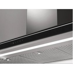 Островная вытяжка FALMEC LUCE ISOLA GLASS BLACK 900 мм со стеклом