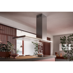 Островная вытяжка FALMEC LUMEN ISOLA STEEL 175 DX 1750 мм